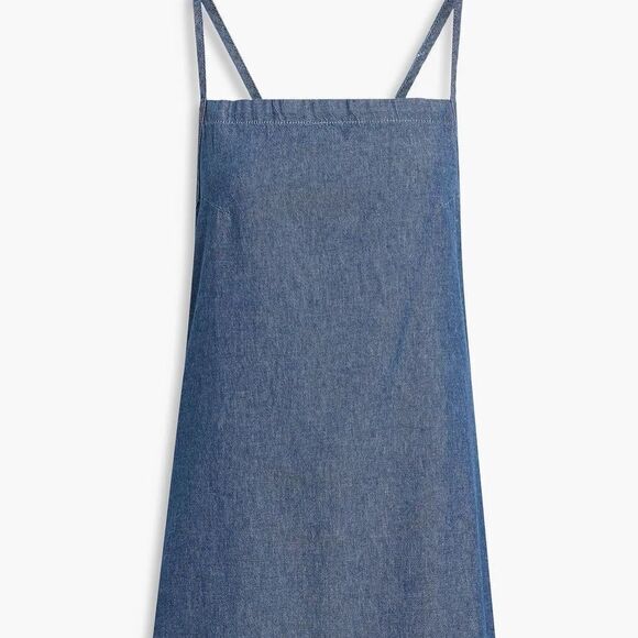 NWT RAG & BONE Tie-back denim mini dress - size Small - Picture 3 of 7